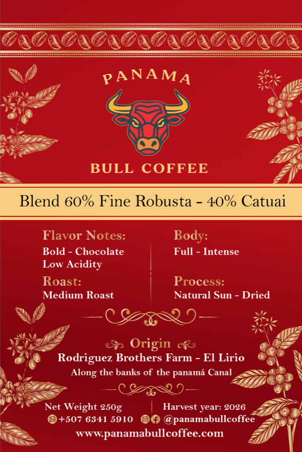 Blend 60% Fine Robusta 40% Catuai - Panam&aacute;